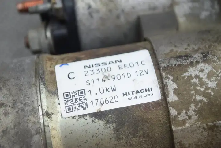 Nissan Juke I F15 (2010 - 2018) 23300EE01C Стартер — фото 8