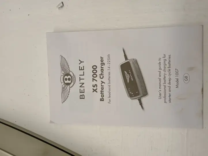 Bentley Continental (2003 - 2017) Зарядное устройство — фото 3