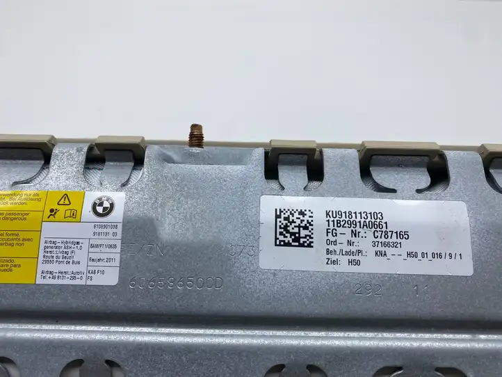 BMW 5 F10 F11 (2009 - 2016) 918113103 Коленная подушка безопасности — фото 6