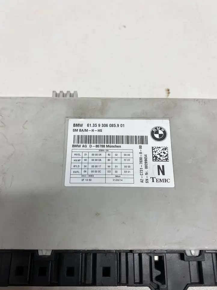 BMW 4 F32 F33 (2013 - 2017) 9306085 Блок управления сиденьем — фото 5
