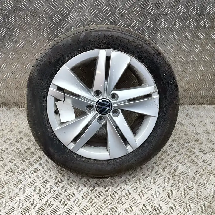 Volkswagen Golf VIII (2019 - ) 5H0601025 Легкосплавный колесный диск R16 — фото 1
