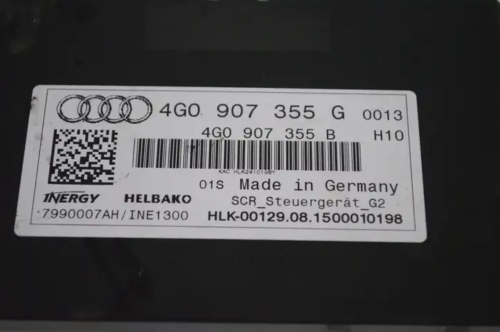 Audi A8 S8 D4 4H (2013 - 2017) 4G0907355G Прочие блоки управления — фото 5