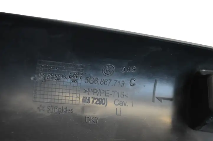 Volkswagen Golf VII (2013 - 2019) 5G6867713C Обшивка багажника — фото 2