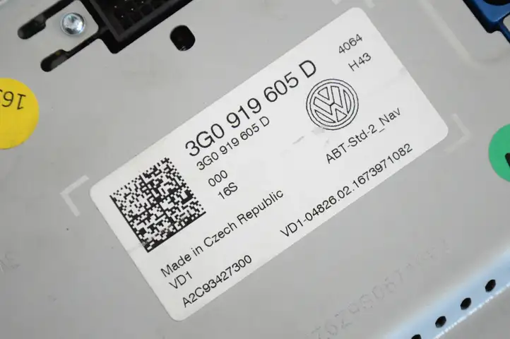 Volkswagen Golf VII (2013 - 2019) 3G0919605D Магнитола / мультимедийная система — фото 5