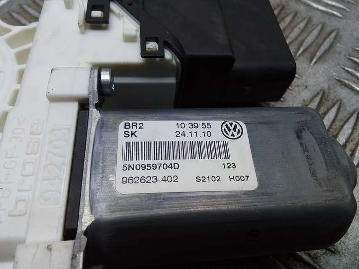 Volkswagen Tiguan (2007 - 2011)  5N0959704D Механизм подъема окон задней двери