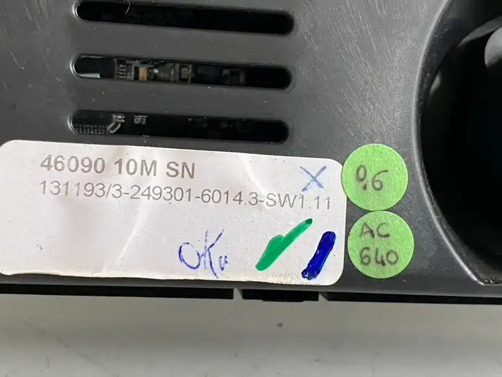 Maserati GranTurismo (2007 - 2019) 4609010MSN Блок управления климат-контролем — фото 3