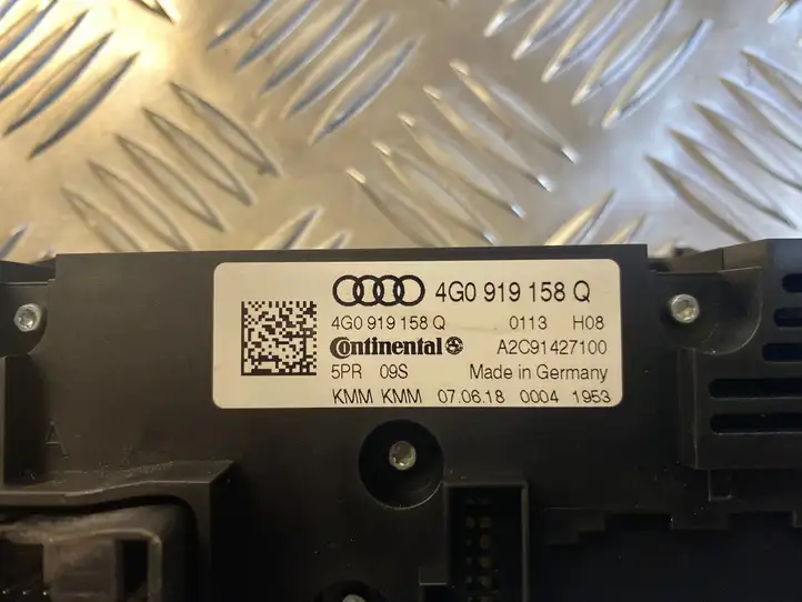 Audi A6 C7 (2014 - 2018) 4G0919158Q Блок управления климат-контролем — фото 5