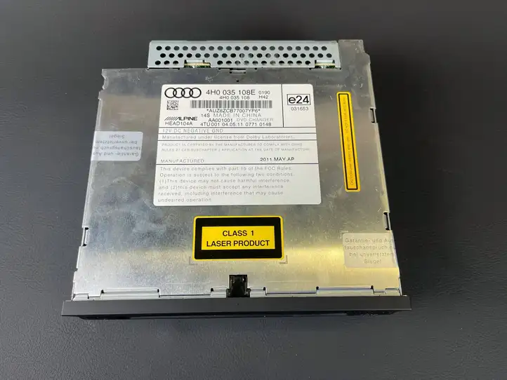 Audi A8 S8 D4 4H (2010 - 2014) 4H0035108E CD/DVD чейнджер — фото 4