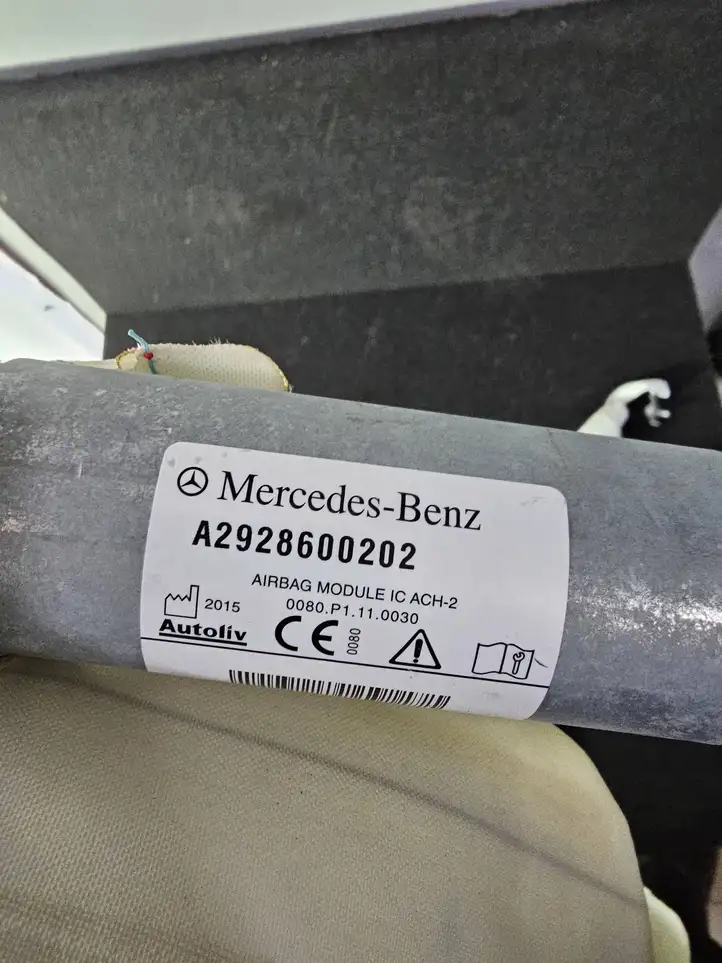 Mercedes-Benz GLE W166/C292 (2015 - 2019) A2928600202 Боковая подушка безопасности шторка — фото 3