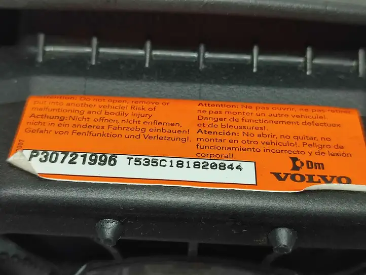 Volvo V70 (2007 - 2013) Подушка безопасности руля — фото 6