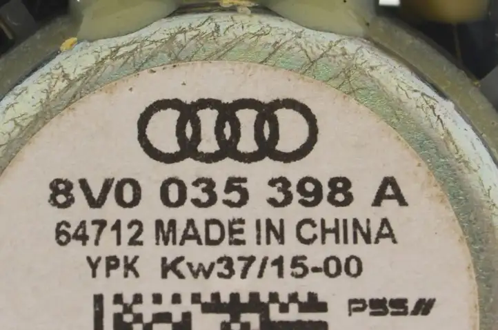 Audi A3/S3 8V (2012 - 2016) 8V0035398A Динамики передних дверей — фото 9