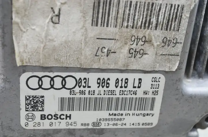 Audi A6 C7 (2011 - 2014) 03L906018LB Блок управления двигателем (ЭБУ) — фото 7