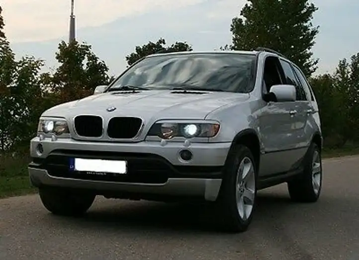 BMW X5 E53 (1999 - 2006) Нижняя часть переднего бампера — фото 1