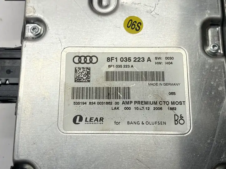 Audi A5 8T 8F (2011 - 2016) 8F1035223A Усилитель звука — фото 3