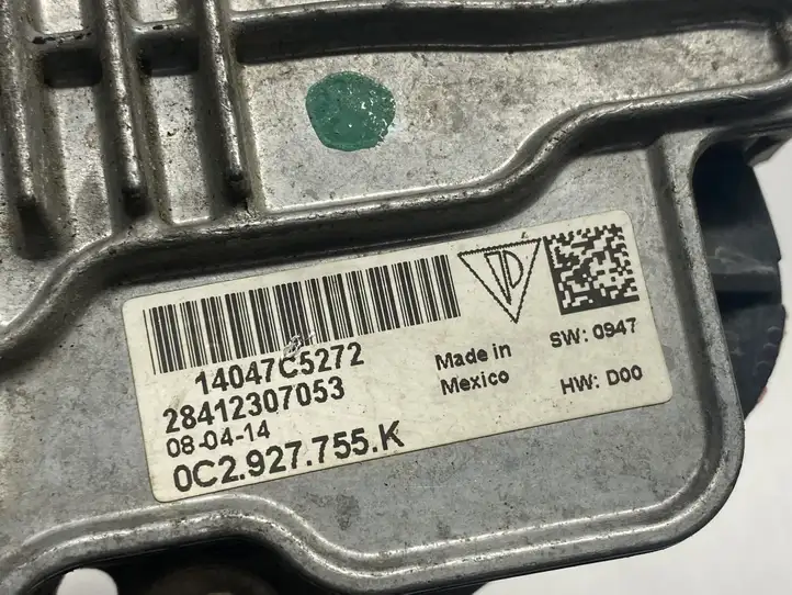 Porsche Cayenne (92A) (2011 - 2017) 0C2927755K Блок управления АКПП — фото 8