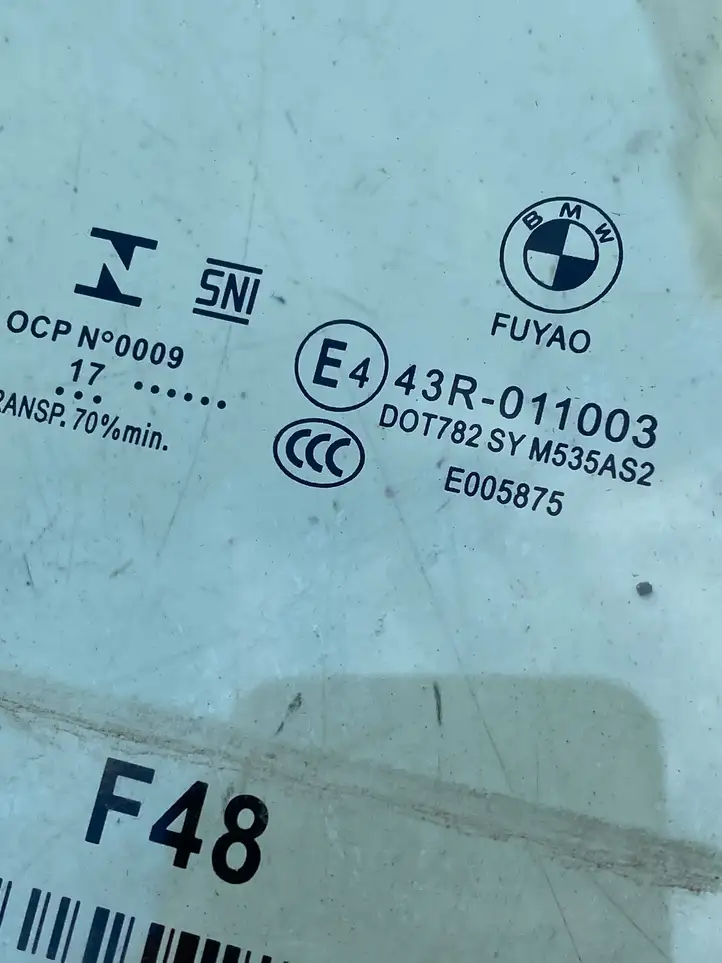 BMW X1 F48 F49 (2015 - 2022) 43R011003 Заднее боковое стекло — фото 2