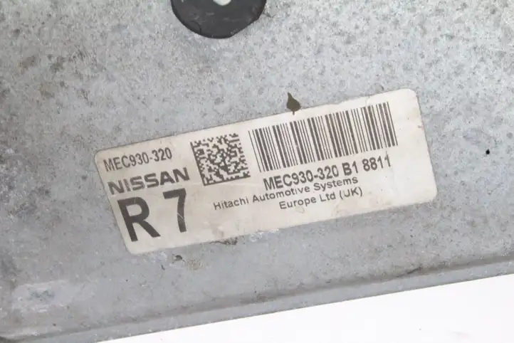 Nissan Micra (2013 - 2016) MEC930320 Блок управления двигателем (ЭБУ) — фото 2