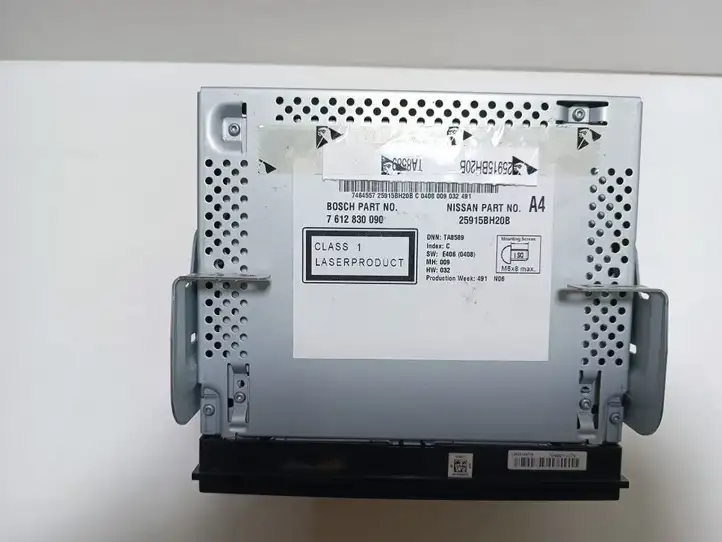 Nissan Juke I F15 (2010 - 2018) 25915BH20B Магнитола / мультимедийная система — фото 5