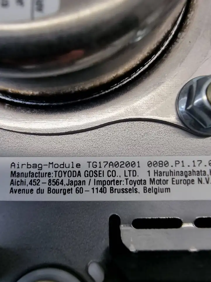 Toyota RAV 4 (XA50) (2018 - ) TG17A02001 Подушка безопасности руля — фото 6