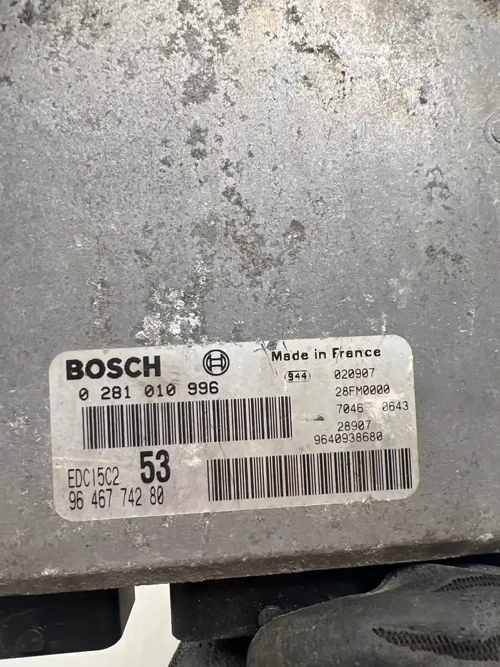 Citroen Xsara Picasso (1999 - 2012) 9646774280 Блок управления двигателем (ЭБУ) — фото 2