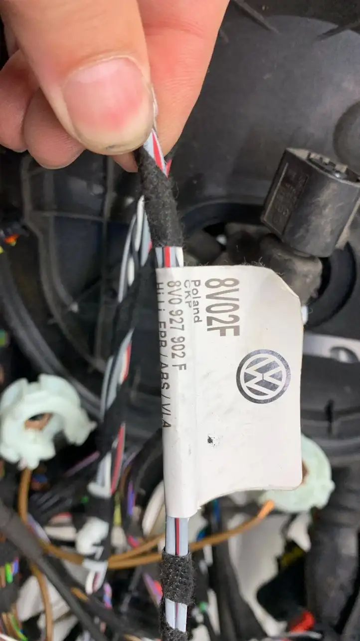 Volkswagen Golf VII (2013 - 2019) 5G0971051B Левый жгут проводов салона — фото 3