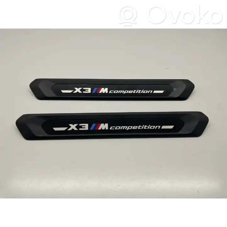 BMW X3 G01 (2018 - 2024) 8077612 Внутренняя отделка переднего порога — фото 1