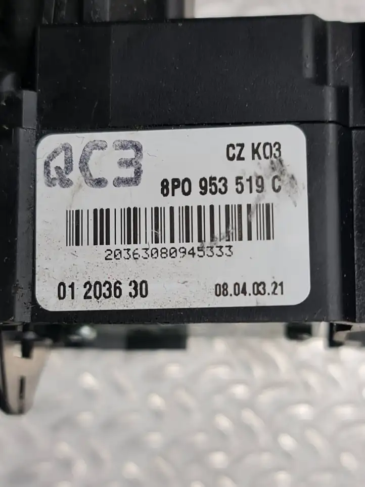 Audi TT TTS Mk2 (2006 - 2010) 8P0953519C Переключатель стеклоочистителей — фото 5