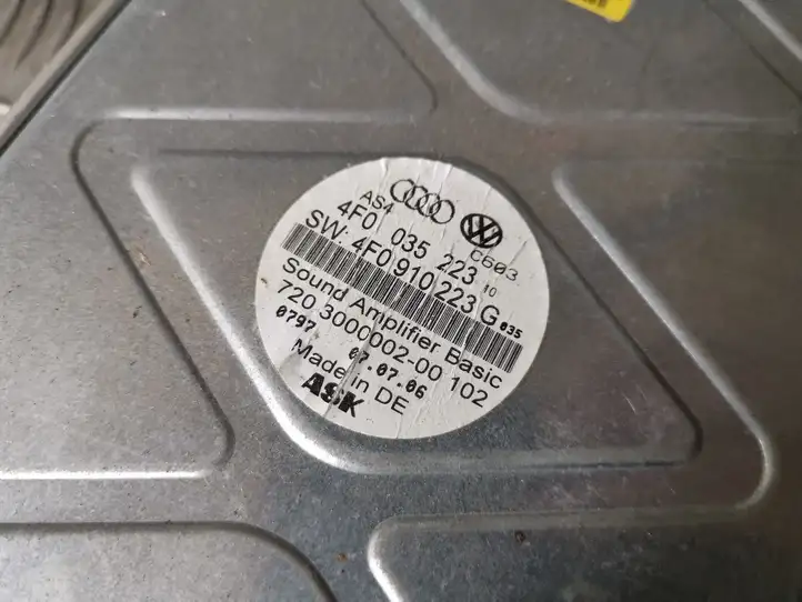Audi A6 S6 C6 4F (2004 - 2008) 4F0035223 Усилитель звука — фото 2