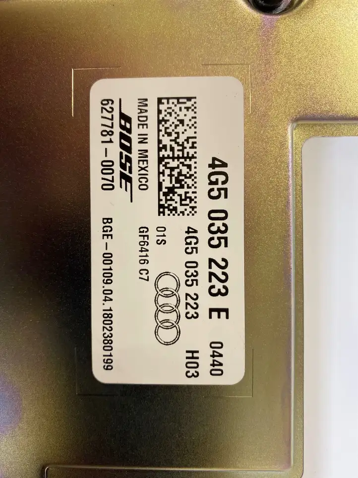 Audi A6 C7 (2014 - 2018) 4G5035223E Усилитель звука — фото 4