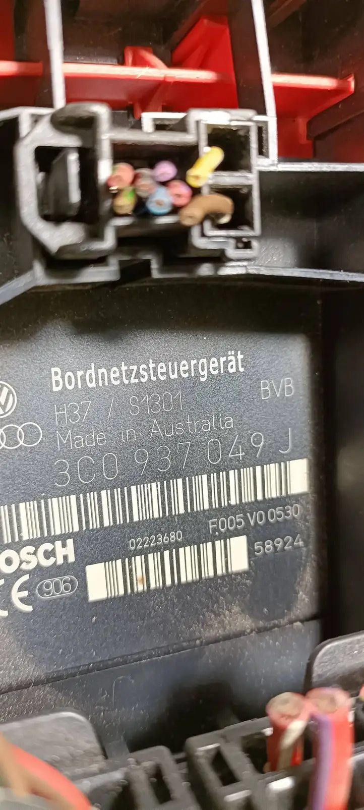 Volkswagen PASSAT B6 (2005 - 2010) 3C0937049J Модуль комфорта — фото 3