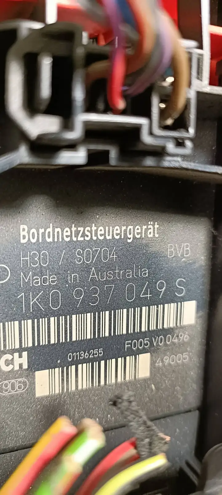 Volkswagen Touran I (2003 - 2010) 1K0937049S Модуль комфорта — фото 3