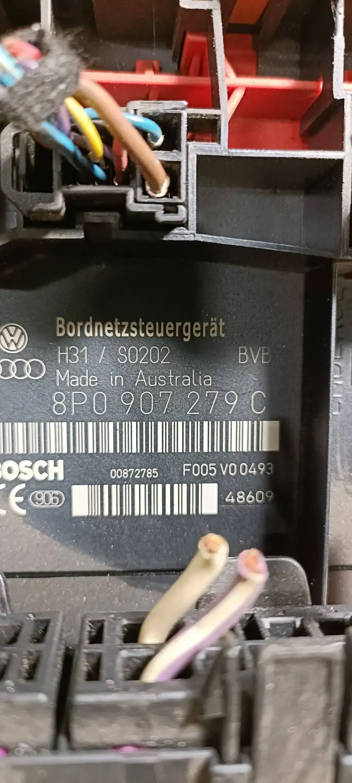 Audi A3/S3 8P (2004 - 2008) 8P0907279C Модуль комфорта — фото 2