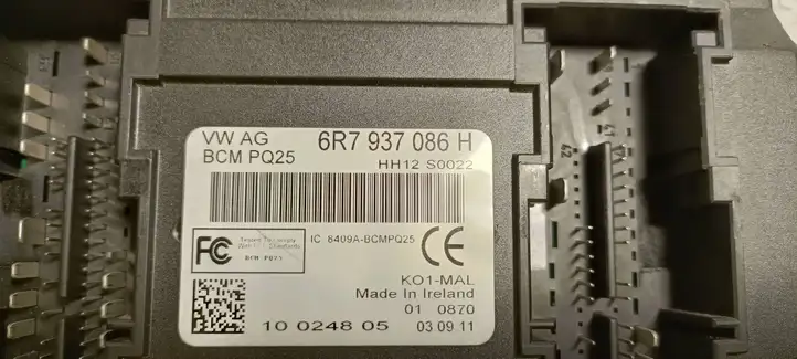 Skoda Roomster (5J) (2010 - 2015) 6R7937086H Модуль комфорта — фото 3