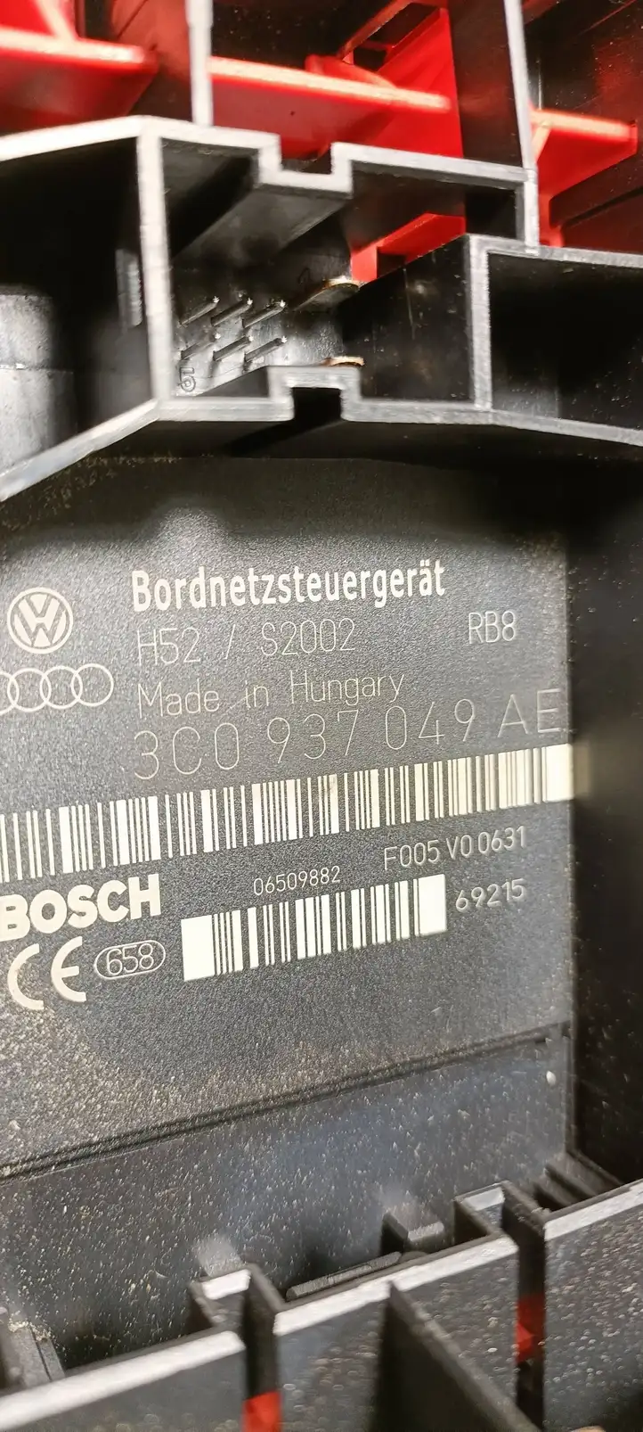Volkswagen Jetta V (2005 - 2010) 3C0937049AE Модуль комфорта — фото 2