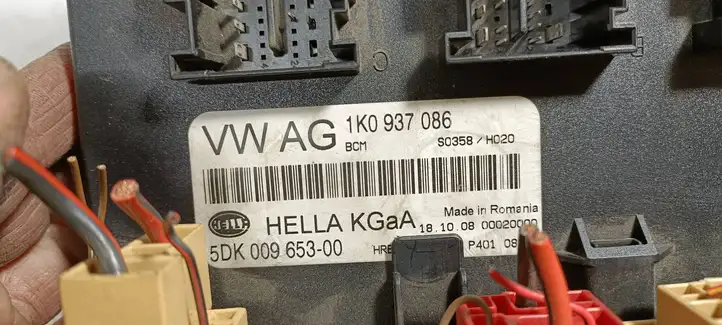 Volkswagen Golf VI (2009 - 2013) 1K0937086 Модуль комфорта — фото 4