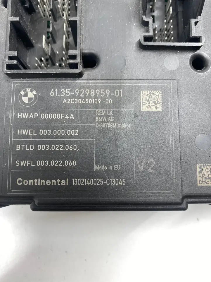 BMW 3 F30 F35 F31 (2012 - 2018) 9298959 Модуль комфорта — фото 3