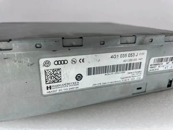 Audi A8 S8 D4 4H (2013 - 2017) 4G1035053J Модуль комфорта — фото 5
