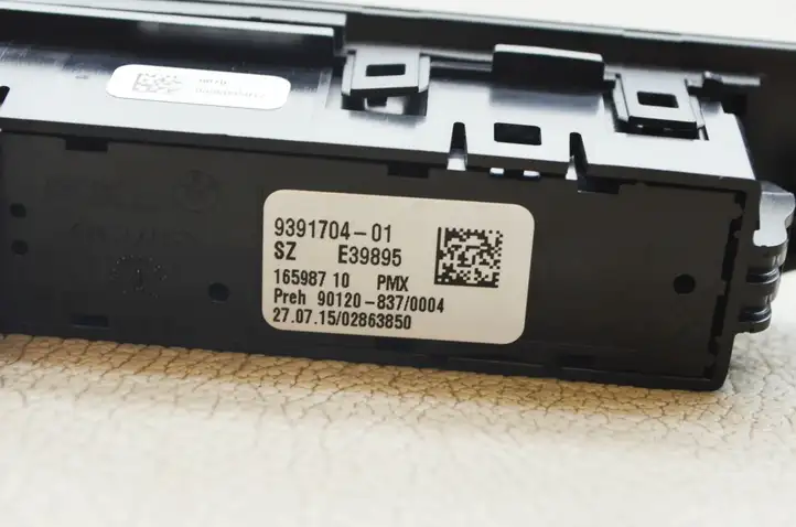 BMW 3 F30 F35 F31 (2012 - 2018) 9391704 Блок кнопок на панели — фото 9