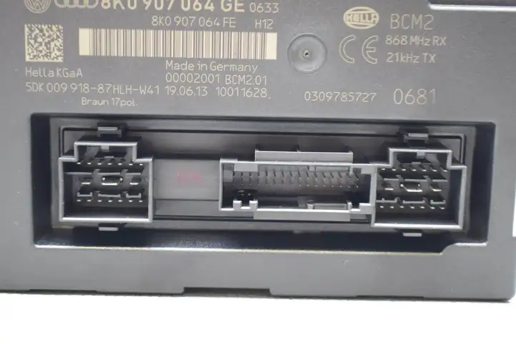 Audi A5 8T 8F (2011 - 2016) 8K0907064GE Модуль управления кузовом (BCM) — фото 8