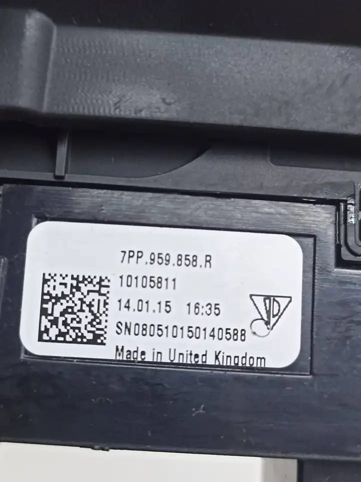 Porsche Cayenne (92A) (2011 - 2017) 7PP959858R Кнопка стеклоподъемников — фото 4