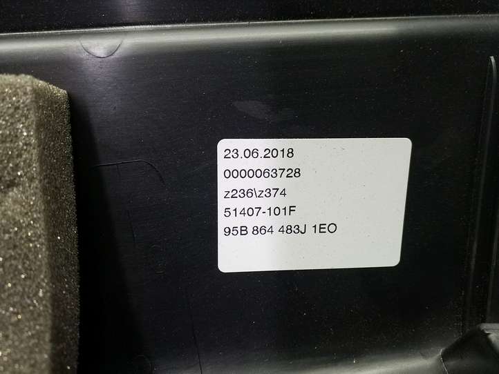Porsche Macan (2014 - 2018)  95B864483J Отделка порога багажника