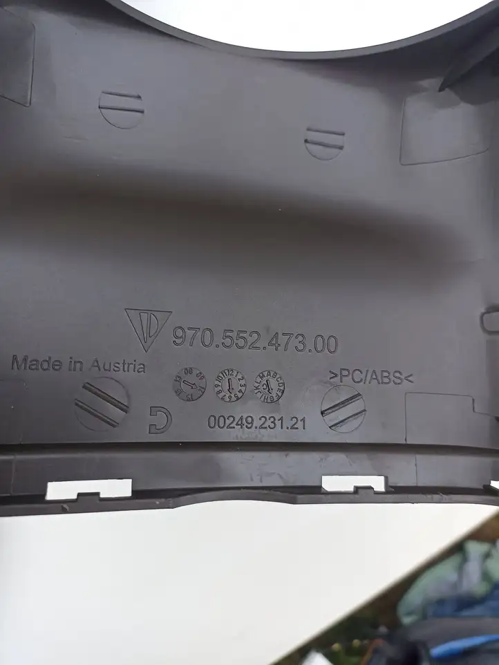 Porsche Panamera (970) (2013 - 2016) 97055247300 Обшивка рулевой колонки — фото 3