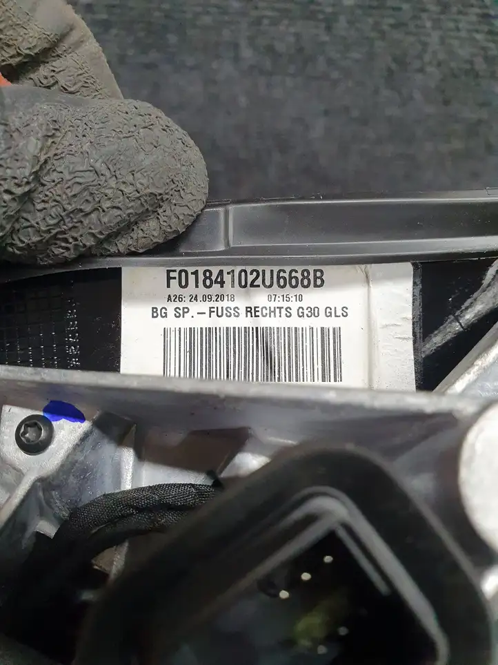 BMW 5 G30 G31 (2016 - ) F0184102U668B Боковое зеркало с электроприводом — фото 5