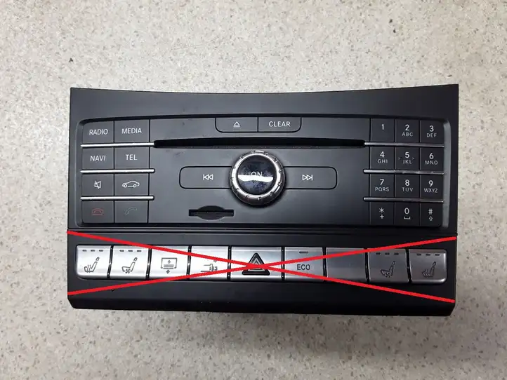 Mercedes-Benz E C207 W207 (2009 - 2017) A2189000808 Магнитола / мультимедийная система — фото 1