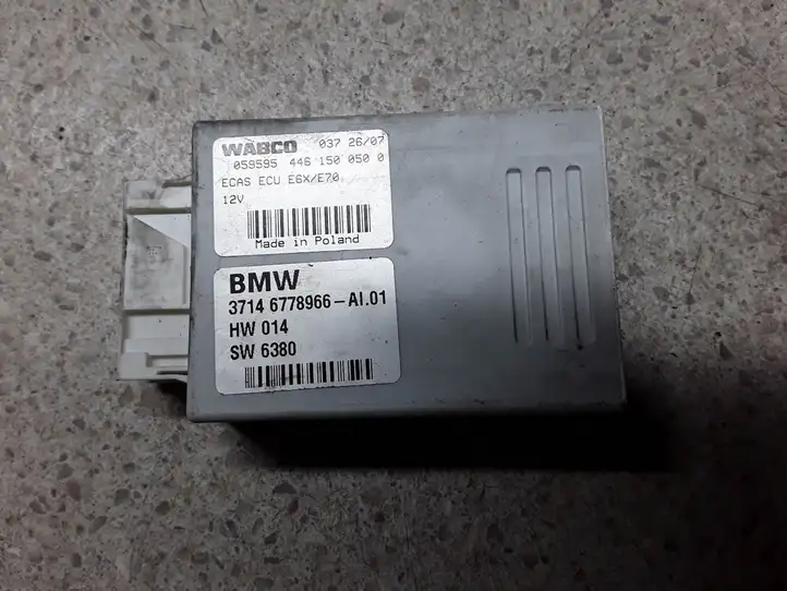 BMW X5 E70 (2006 - 2013) 6778966 Блок управления пневмоподвеской — фото 1