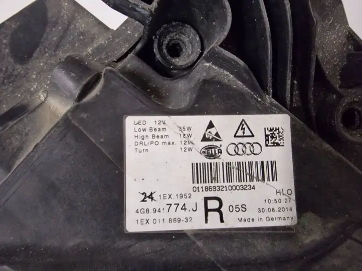 Audi A7 S7 4G (2014 - 2018) 4G8941774J Комплект передней части — фото 5
