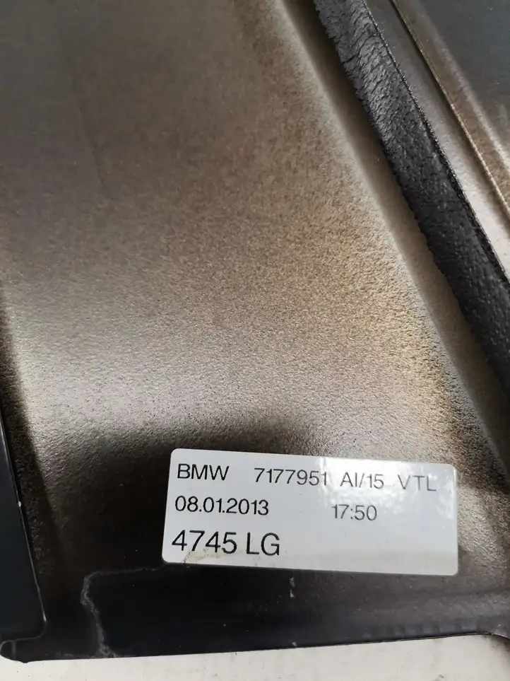 BMW 7 F01 (2008 - 2016) 7177951 Накладка стекла передней двери — фото 4
