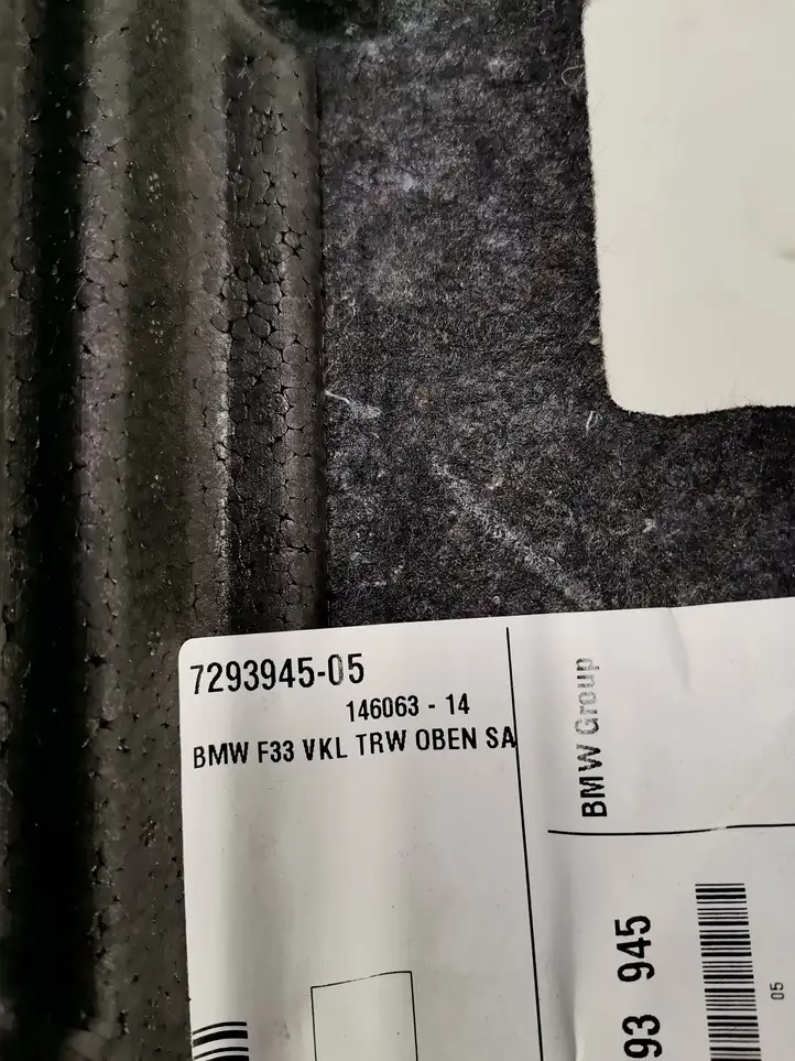 BMW 4 F32 F33 (2013 - 2017) 7293945 Прочая отделка багажника — фото 3