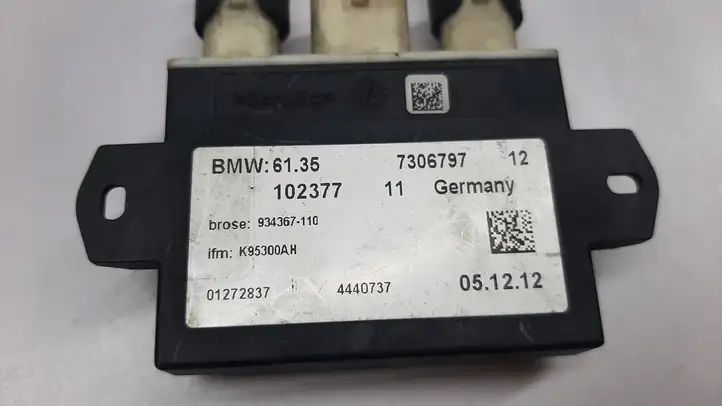 BMW 3 F30 F35 F31 (2012 - 2018) 61357306797 Блок управления крышкой багажника — фото 6