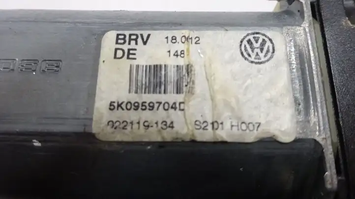 Volkswagen Golf VI (2009 - 2013) 5K0959795 Стеклоподъемник задней двери — фото 10